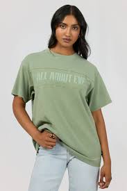 VITAL WASHED OVERSIZED TEE