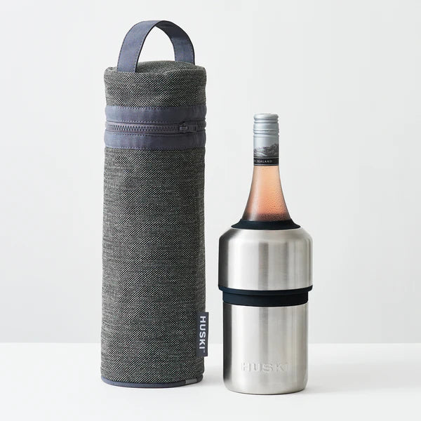 Huski Wine Cooler Tote- White