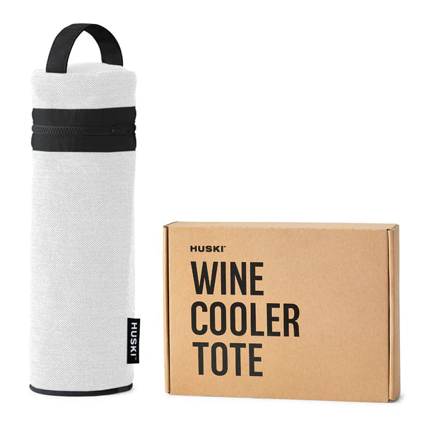 Huski Wine Cooler Tote- White