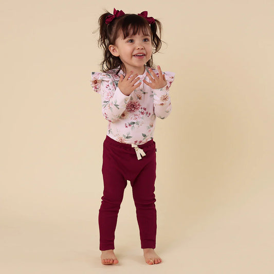 Raspberry Organic Pants
